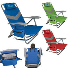 Load image into Gallery viewer, Koozie® Clearwater Beach Backpack Chair
