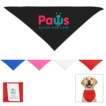 Load image into Gallery viewer, Large Triangle rPET Pet Bandana
