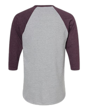 Load image into Gallery viewer, Heather Grey/ Heather Maroon — back · rembg
