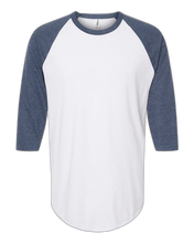 Load image into Gallery viewer, White/ Heather Denim — front · rembg

