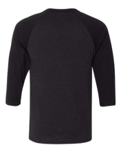 Load image into Gallery viewer, Black Heather/ Black — back · rembg
