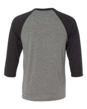 Load image into Gallery viewer, Grey/ Charcoal Black Triblend — back · rembg
