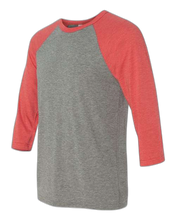 Load image into Gallery viewer, Grey/ Red Triblend — side · rembg

