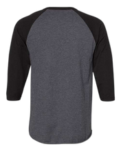 Load image into Gallery viewer, Black Ink Heather/ Black Ink — back · rembg
