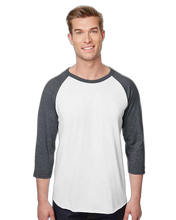 Load image into Gallery viewer, White/ Charcoal Heather — front · rembg
