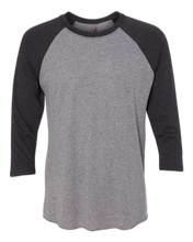 Load image into Gallery viewer, Vintage Black Sleeves/ Premium Heather Body — front · rembg
