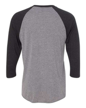 Load image into Gallery viewer, Vintage Black Sleeves/ Premium Heather Body — back · rembg
