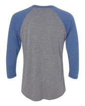 Load image into Gallery viewer, Vintage Royal Sleeves/ Premium Heather Body — back · rembg
