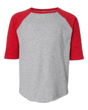 Load image into Gallery viewer, Vintage Heather/ Vintage Red — front · rembg
