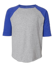 Load image into Gallery viewer, Vintage Heather/ Vintage Royal — front · rembg
