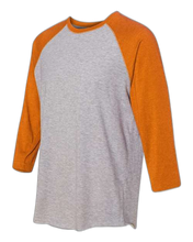 Load image into Gallery viewer, Vintage Heather/ Vintage Orange — side · rembg

