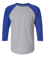 Load image into Gallery viewer, Vintage Heather/ Vintage Royal — front · rembg
