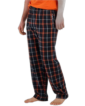 Load image into Gallery viewer, Black/ Orange/ White Plaid — front · rembg

