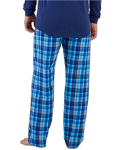 Load image into Gallery viewer, Blue Harmony Plaid — back · rembg
