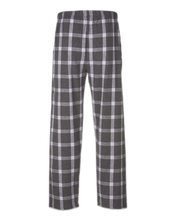 Load image into Gallery viewer, Charcoal Lavender Tomboy Plaid — back · rembg
