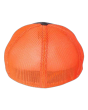 Load image into Gallery viewer, Charcoal/ Neon Orange — back · rembg
