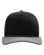 Load image into Gallery viewer, Black/ White/ Heather Grey — front · rembg
