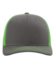 Load image into Gallery viewer, Charcoal/ Neon Green — front · rembg
