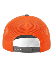 Load image into Gallery viewer, Charcoal/ Neon Orange — back · rembg
