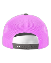 Load image into Gallery viewer, Charcoal/ Neon Pink — back · rembg
