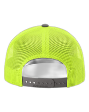 Load image into Gallery viewer, Charcoal/ Neon Yellow — back · rembg
