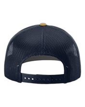 Load image into Gallery viewer, Cream/ Navy/ Amber Gold — back · rembg
