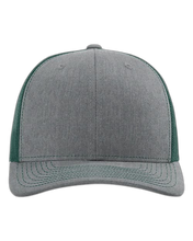 Load image into Gallery viewer, Heather Grey/ Dark Green — front · rembg

