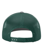 Load image into Gallery viewer, Heather Grey/ Dark Green — back · rembg
