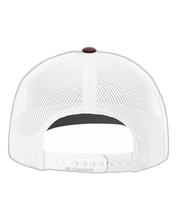 Load image into Gallery viewer, Maroon/ White — back · rembg
