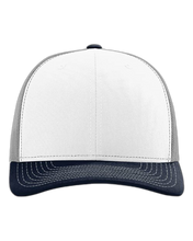 Load image into Gallery viewer, White/ Aluminum/ Navy — front · rembg
