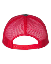 Load image into Gallery viewer, Charcoal/ Red — back · rembg
