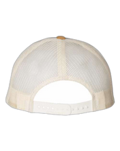 Load image into Gallery viewer, Heather Grey/ Birch/ Amber Gold — back · rembg

