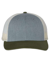 Load image into Gallery viewer, Heather Grey/ Birch/ Army — front · rembg
