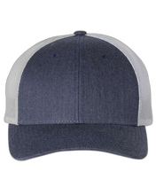 Load image into Gallery viewer, Heather Navy/ Light Grey — front · rembg
