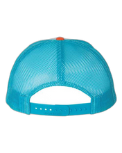 Load image into Gallery viewer, White/ Blue Hawaiin/ Pale Orange — back · rembg

