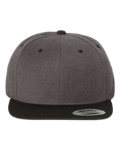 Load image into Gallery viewer, Dark Heather/ Black — front · rembg

