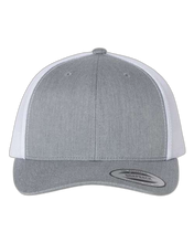 Load image into Gallery viewer, Heather Grey/ White — front · rembg
