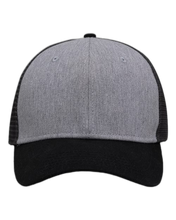 Load image into Gallery viewer, Heather Grey/ Charcoal/ Black — front · rembg
