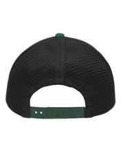 Load image into Gallery viewer, Heather Grey/ Charcoal/ Forest Green — back · rembg

