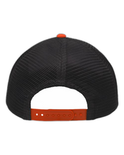 Load image into Gallery viewer, Heather Grey/ Charcoal/ Orange — back · rembg
