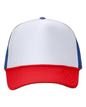 Load image into Gallery viewer, White/ Royal/ Red — front · rembg
