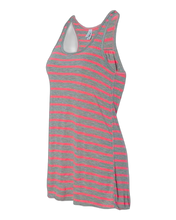 Load image into Gallery viewer, Athletic Heather/ Neon Pink — side · rembg
