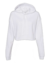 Load image into Gallery viewer, BELLA + CANVAS 7502 — Women's Crop Hoodie Sweatshirt
