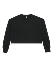 Load image into Gallery viewer, Lane Seven LS88004 — Women's Relaxed Cropped Crewneck Sweatshirt
