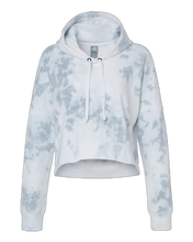 Load image into Gallery viewer, J. America 8853 — Women's Crop Hooded Sweatshirt
