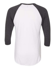 Load image into Gallery viewer, White/ Heather Black — back
