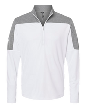 Load image into Gallery viewer, Adidas A552 — Men's Ultimate365 Lightweight Colorblocked Quarter-Zip Pullover
