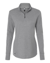 Load image into Gallery viewer, Adidas A555 — Women's 3-Stripes Quarter-Zip Sweater Pullover
