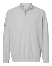 Load image into Gallery viewer, Adidas A705 — Men's Stretch Woven Half-Zip Pullover
