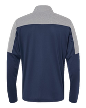 Load image into Gallery viewer, Collegiate Navy/ Grey Three Melange — back
